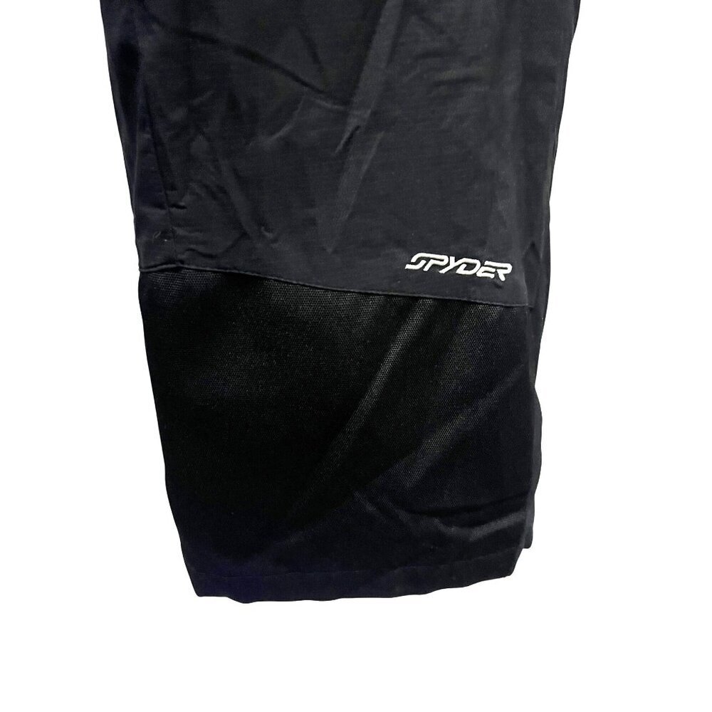 Spyder Womens Vintage Black Lined Snowboard Ski Snow Pants Medium Short 30x30 - Picture 7 of 14